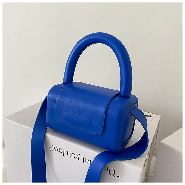 Simple Candy Color Jelly Hand Pillow Bag